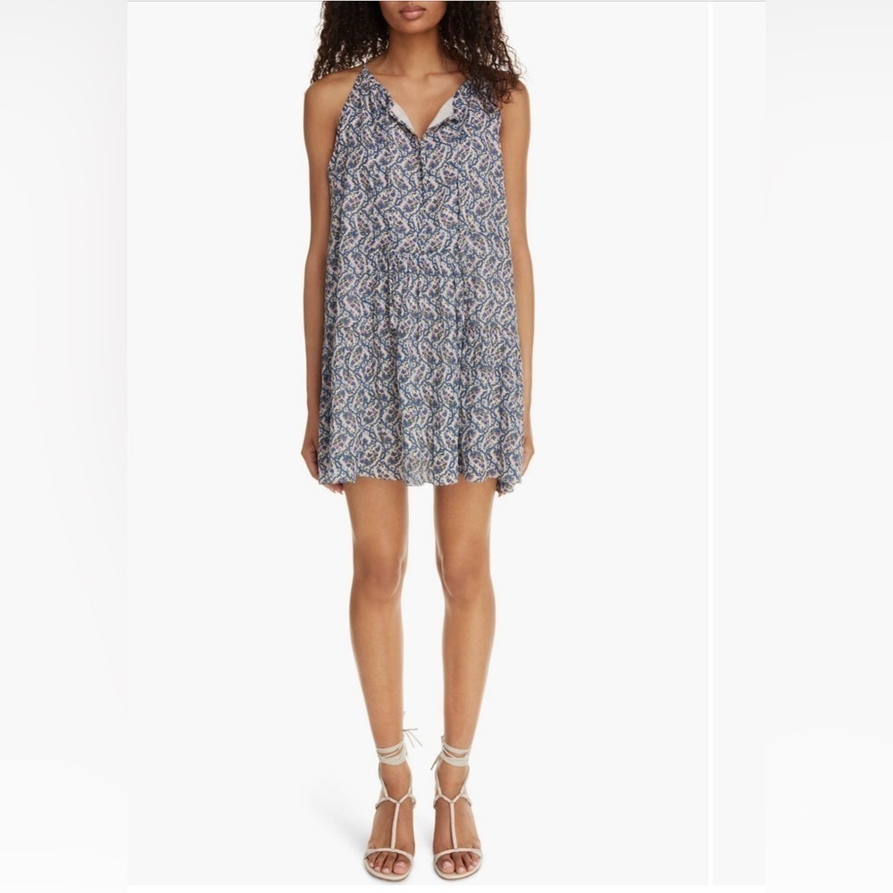 Isabel Marant Étoile Kayne Floral Sleeveless Cotton Dress